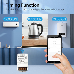30A 6600W Smart Switch Tuya Smartlife App controllo Wireless Power Monitor temporizzazione Google Home/Alice/Alexa compatibilità WiFi Power - Product Image 5