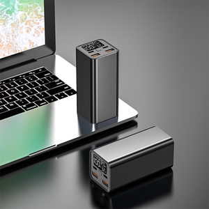 High Capacity 18000mAh PD110W Laptop <strong>Power</strong> <strong>Bank</strong> Dual Type-C PD65W/45W USB <strong>Output</strong> Digital Display 3A Fast Charging for OEM - Product Image 5