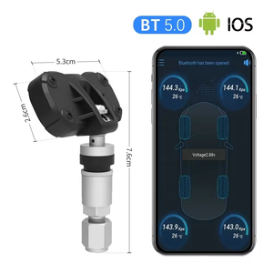 BT5.0 TPMS <strong>Sensor</strong> BLE Built-in Tire Pressure Monitoring System <strong>Sensor</strong> Real-Time Display of <strong>Temperature</strong> and Pressure - Product Image 4