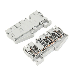 ST 10-TWIN 1入力2出力プッシュでターミナルブロックスプリングDinレールターミナルブロック - Product Image 3