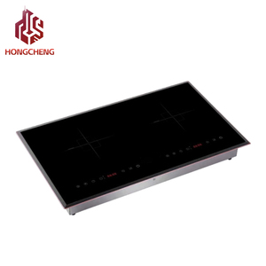 家用双头大功率电磁炉智能控制不锈钢内置电饭煲 - Product Image 1
