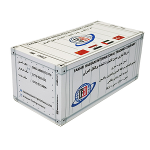 Bloc de notas de cubo de papel impreso personalizado de promoción, Cubo de notas de bloque de papel en forma de contenedor logístico - Product Image 1