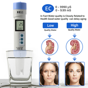 <strong>HM</strong> Digital COM100 Waterproof IP67 TDS Meter 3 in 1 EC / TDS / Temp Multifunctional Water Quality <strong>Tester</strong> - Product Image 4