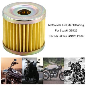 スズキGN125GS125 GZ125マローダー<span class=keywords><strong>GD110</strong></span> TU125 UC125 UC150 Epicuro UE125 UE150 Vergaser UX125 UX150用オートバイオイルフィルター