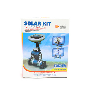 6で1 Children Multifunction DIY Science Toys Educational Assembled Robot Solar Panel Kit - Product Image 2