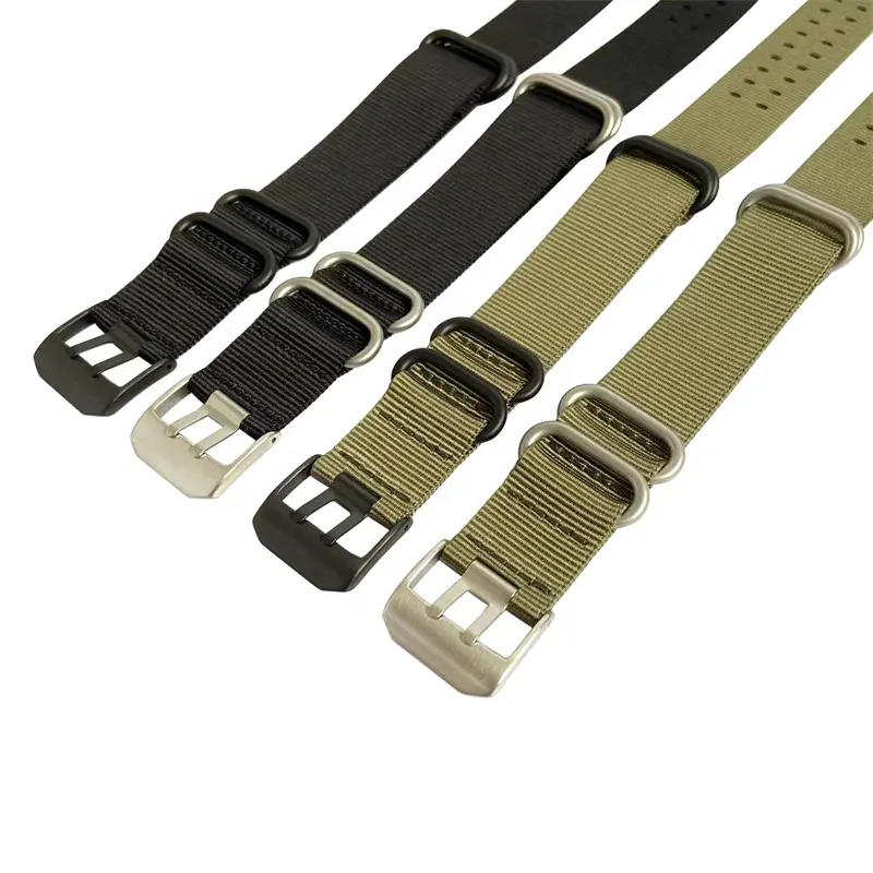 High-quality custom 22 23mm zulu nylon watch strap band manufacture wholesale for LUX