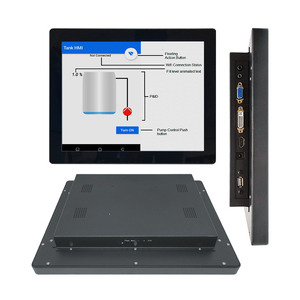 Pantalla LCD capacitiva Pantalla táctil Monitor industrial de 15 pulgadas con amplio rango de voltaje de entrada para monitor de opciones de energía flexible - Product Image 1