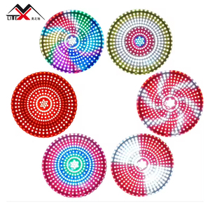 315 adet renkli yuvarlak LED Strobe piksel işık RGBW yayan disko ışıkları tema parkı kullanımı için RDM fonksiyonu ile - Product Image 5