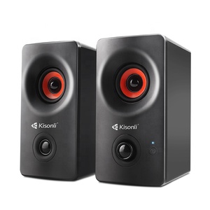 Altavoces inteligentes para juegos de escritorio USB 2,0 para PC Mini altavoz de ordenador de escritorio con alimentación de Audio gabinete de plástico FUENTE DE CA AUX - Product Image 2
