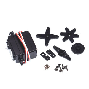 DS04-NFC <strong>servo</strong> 360-degree <strong>Continuous</strong> <strong>Rotation</strong> <strong>Servos</strong> DC Gear Motor Smart Car Robot Torsion 5.5kg/cm DC 4.8V-6V