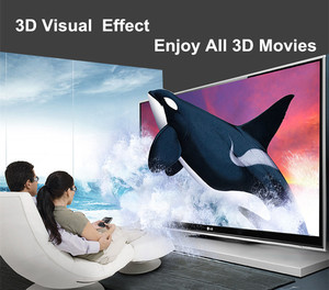 DTECH 50M 4K 1080P @ 60Hz Cable único Cat5e/6e DC5V 1 entrada 2 salidas Hdmi Super Extender para Monitor