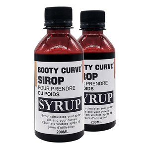 Private Label Booty <strong>Curve</strong> Syrup 200ml Natural Herbal Formula for Body Contouring Curvy Enhancement Wellness &amp; Beauty Care - Product Image 2