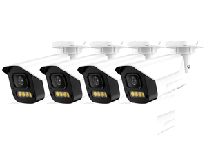 Ahd DvrキットIpカメラ防犯カメラHDMIオーディオ出力フルカラーサウンドナイトビジョン4カメラHDD 4CH DVRストアCCTV - Product Image 4