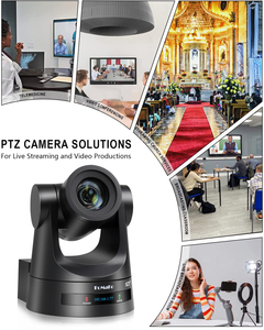 Лучшая цена FoMaKo NDI PTZ комплект камеры 4D Джойстик PTZ контроллер 20X HDMI 3G-SDI IP PoE HDMI контроллер Клавиатура PTZ камера - Product Image 5
