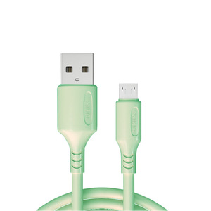 Sıvı Macaron V8 3A hızlı şarj TYPE-C veri kablosu Apple ve Android telefonlar için uyumlu dahil iPhone cep telefonu earear - Product Image 5