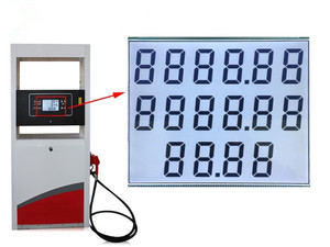 Werkseitig maßge schneiderte kunden spezifische OEM ODM STN HTN FSTN BTN 7-Segment-LCD-Anzeige alpha numerisches LCD-Modul für Instrumenten messer - Product Image 5