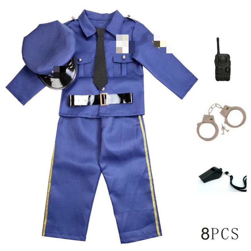Bleu 8 pièces