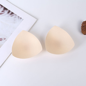 पूरे बिक्री त्रिकोण गोल नरम फोम हटाने योग्य मास्टेक्टोमी ब्रा पैड इंसर्ट के लिए इंसर्ट - Product Image 1