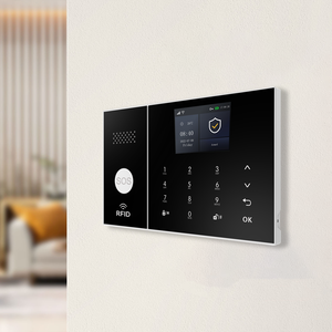 PGST Tuya Sistema de alarma de seguridad para el hogar inteligente Kit de control remoto inalámbrico con sensor de contacto Material ABS Red WIFI - Product Image 2