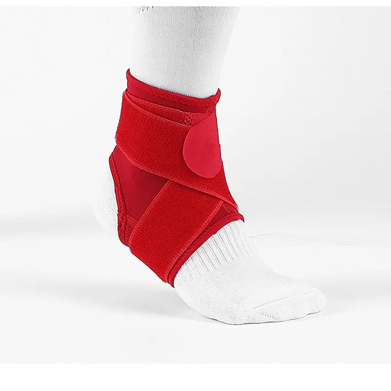Knöchelunterstützung mit Riemen Sport-Knöchelspangen Verletterholung Knöchelstabilisator Bänder Kompression Fußschutz
