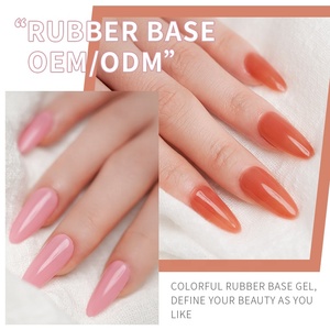 Ransheng Suministro De <strong>Clavos</strong> Free Samples Wholesaler Rubber Base Gel Polish Base Coat - Product Image 5