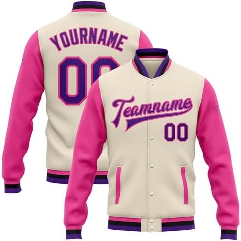 Cream-pink-purple Black