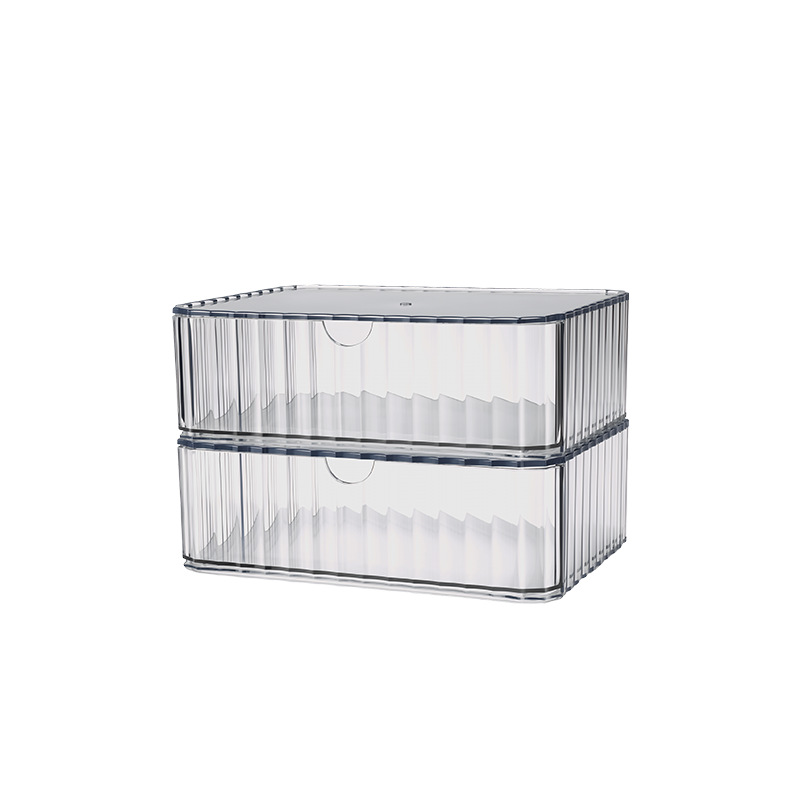 Double drawer box