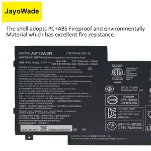 8060mAh ap15a3r ap15a8r Pin máy tính xách tay cho <span class=keywords><strong>Acer</strong></span> Aspire chuyển đổi <span class=keywords><strong>10E</strong></span> SW3-013P loạt ap15a3r 3.75V 30Wh ap15a3r ap15a8r - Product Image 4