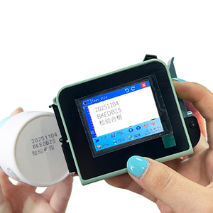 Mini impresora de inyección de tinta de mano 600dpi pequeña máquina de codificación de lotes inteligente para fecha Mfg - Product Image 1