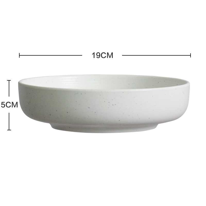 White Soup plate