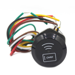Wiegand 26/34bit impermeable IP67 Mini lectores de tarjetas de control 125KHZ EM4100 RFID 13,56 MHz HF MF IC lector de tarjetas - Product Image 1