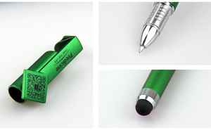 2024 biểu tượng tùy chỉnh chengwei CW-G32 nhựa bút bi đa-màu mực 0.5 mét đa chức năng điện thoại di động chủ QR mã - Product Image 4