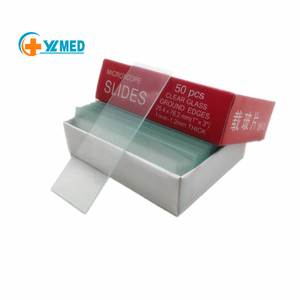 7102 Glass <strong>Slide</strong> Cut Edges Lab <strong>Microscope</strong> <strong>Slides</strong> to <strong>Make</strong> Prepared <strong>Slide</strong> with 50 Pcs and 72 Pcs/ Box - Product Image 1