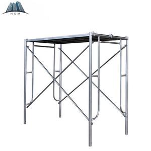 Andamio de marco de puerta de acero galvanizado con cierre a presión pintado de tipo americano portátil - Product Image 1