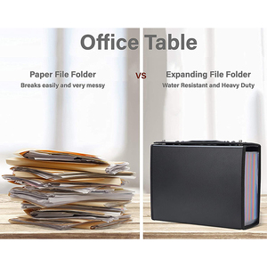 Acordeón portátil personalizado A4, carpeta colgante extensible, carpeta de archivos a Color, bolsa organizadora de archivos - Product Image 5