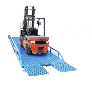 ZTCL 6t 8t 10t 12t 15t capacità carrello elevatore uso tipo mobile idraulico camion o contenitore cantiere di carico dock livellatore rampa