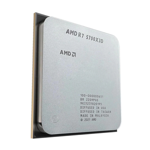 Высокопроизводительный Процессор AMD R7 5700X 8-ядерный, 16-нитковый разблокированный настольный процессор для настольного компьютера AMD в коробке - Product Image 1
