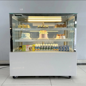 Zone Bakery Cake Display Showcase Pastry Food Refrigerator Cabinet <strong>Chiller</strong>