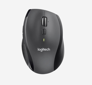 <strong>Logitech</strong> MARATHON MOUSE <strong>M705</strong> Impressive 3 Years Battery Life Dual-mode Scrolling Sculpted Shape Secure Wireless Connection - Product Image 1