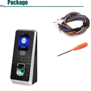 ZK Multibio800 Iface3 1.500 Gesichts erkennung Biometrische Zeiter fassung TCP/IP USB-Fingerabdruck-Tür zugangs kontroll system - Product Image 5