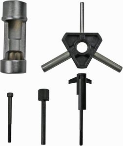 GTYPRO Kit di strumenti di regolazione della cinghia del motore di bloccaggio compatibile con il Set di Diesel a benzina Audi VW VAG - Product Image 5