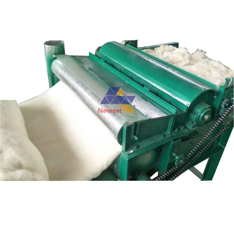 Cotton wool opening machine  textile polyester wool fiber opening recycling machine