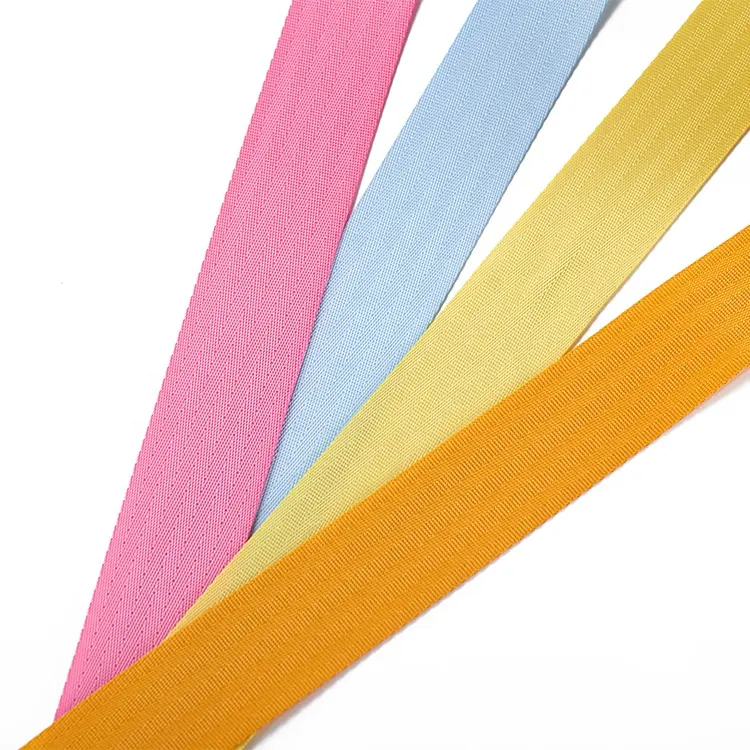 Kunden spezifisches buntes Gurtband, Auto-Sicherheitsgurt-Gurtband, duroplast isches Färben, Polyester material