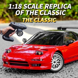 LDRC 1803 1/18 NSX RTR uzman seviye 2.4G orantılı ESP ESP Gyro Led ışıkları RC Drift araba yarışı araç modeli oyuncak RTR Metal - Product Image 4