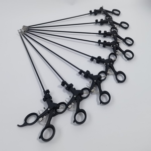 Reusable Laparoscopic 5mm Scissors with Unlocking Handle for <strong>Medical</strong> Surgical Forceps - Product Image 4