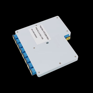 Cassette Card Inserting PLC <strong>Splitter</strong> <strong>1</strong>*<strong>8</strong> <strong>1</strong>:<strong>8</strong> <strong>1</strong> to <strong>8</strong> 1x8 SC/UPC Module Ports Fiber Optical PLC <strong>Splitter</strong> OEM with <strong>1</strong>.5m Pigtail - Product Image 5