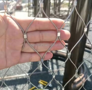 304 paslanmaz çelik kafes örgü ve hayvan halat örgü-çift amaçlı güvenlik anti-sonbahar koruma ağı - Product Image 5