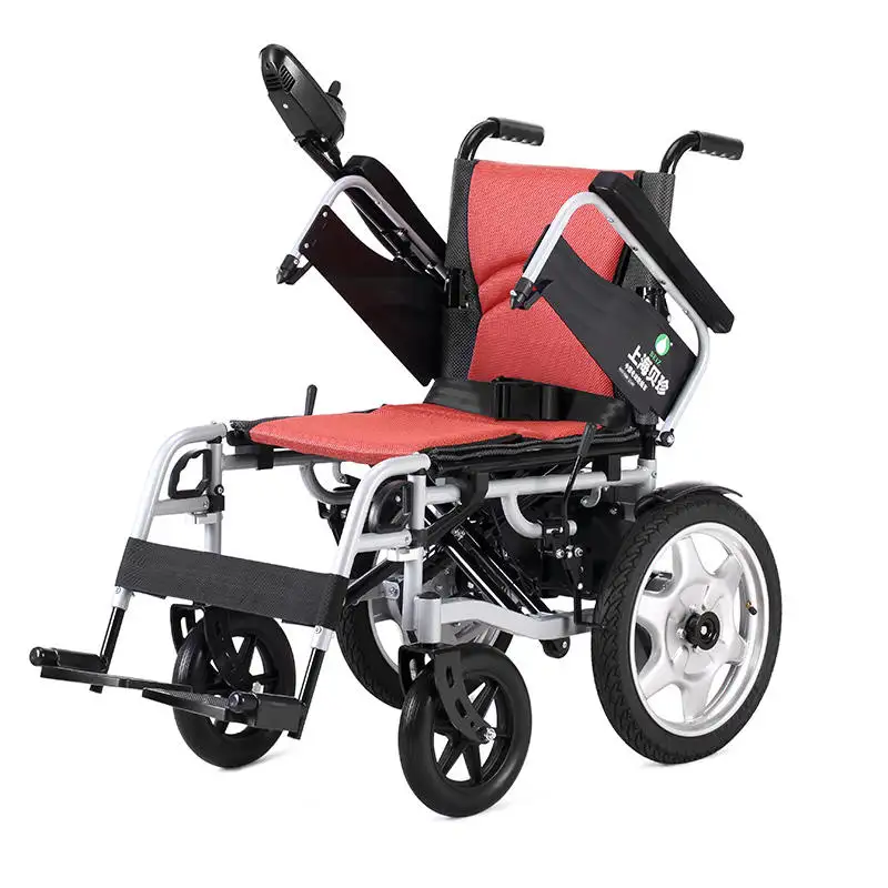 מכירה לוהטת סיטונאי זול מחיר פחמן סיבי כיסא גלגלים קל משקל קל לשאת ב cartrunk חשמלי גלגל כיסא עבור נכים