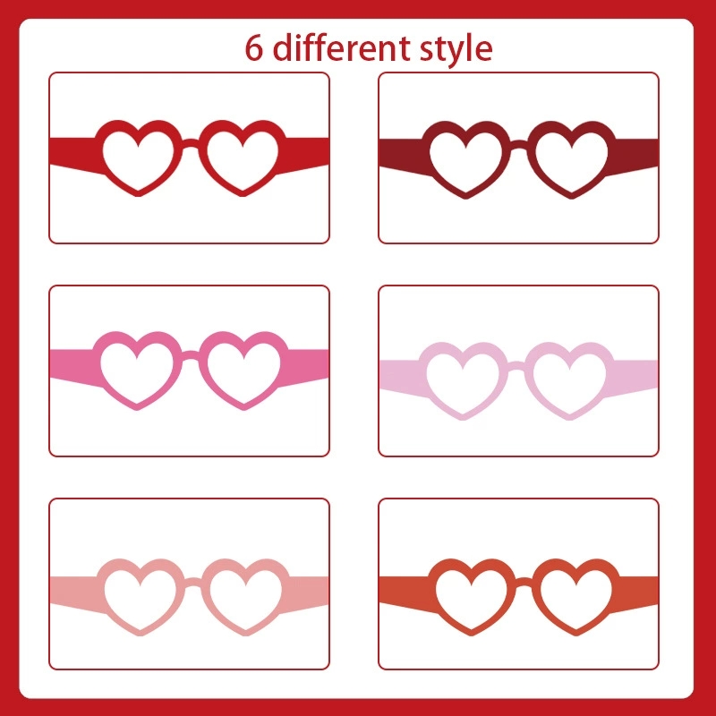 Valentine's Day glasses (12pcs)