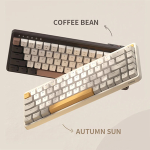 MIIIW ART Mechanical <strong>Keyboard</strong> Z680 68 <strong>Key</strong> 2 Modes Support Multi-device Game Office <strong>Keyboard</strong> Lithium Battery <strong>18</strong> Lighting Effects - Product Image 4